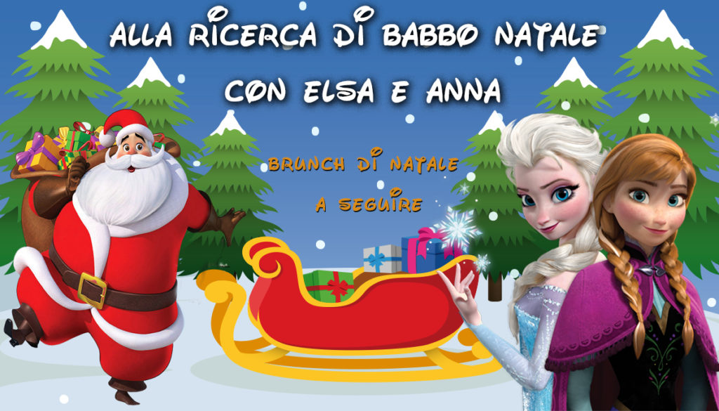 Dicembre Natale.A Caccia Di Babbo Natale Con Elsa Di Frozen L 8 Dicembre